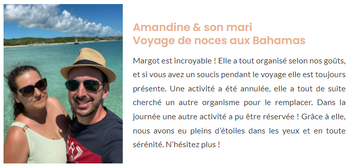 Avis Amandine Bahamas VDN